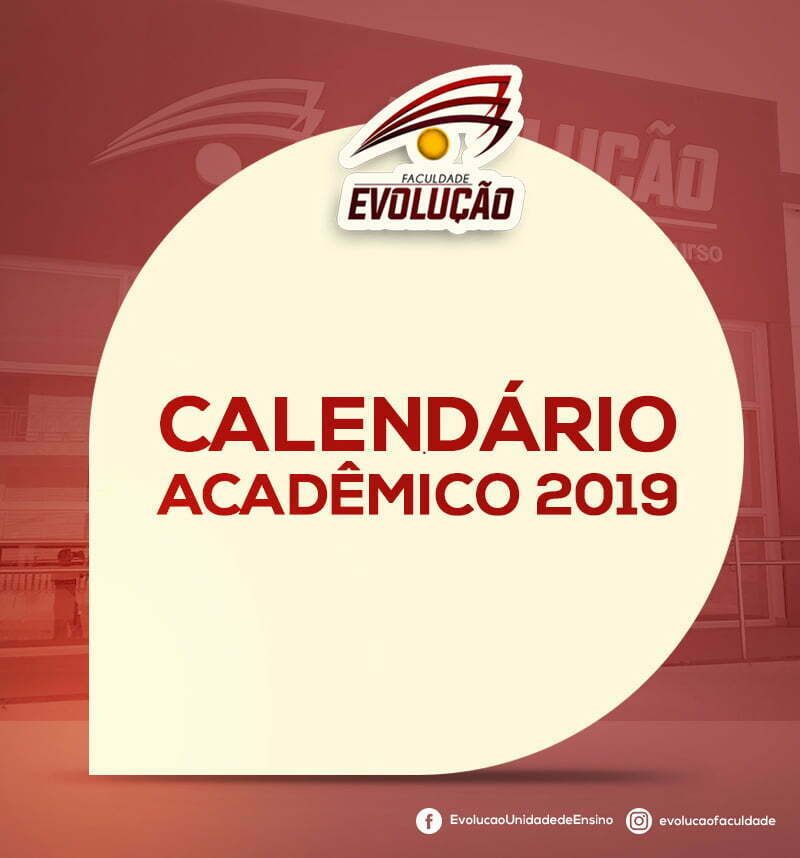 Calendário Acadêmico 2019