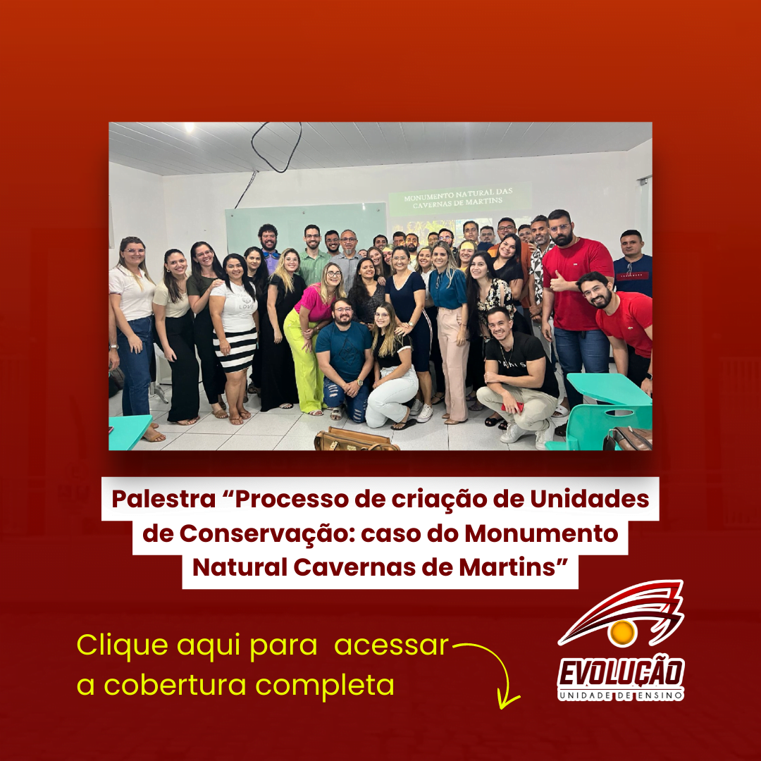 Palestra “Processo de criação de Unidades de Conservação: caso do Monumento Natural Cavernas de Martins”