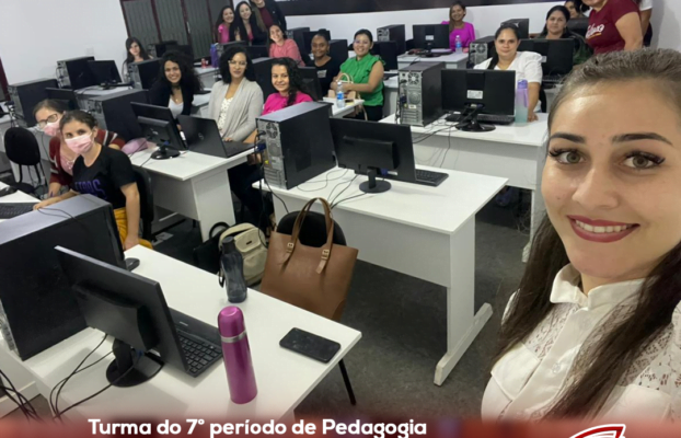 Turma do 7° período de Pedagogia do Polo de São Miguel