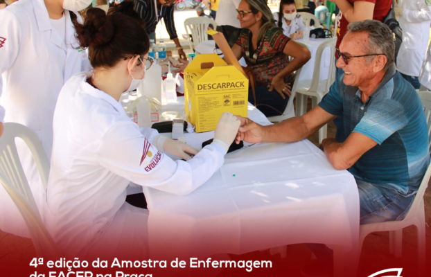 4ª edição da Amostra de Enfermagem da FACEP na Praça.