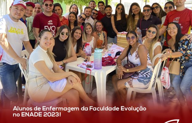 Alunos de Enfermagem da Faculdade Evolução no ENADE 2023!