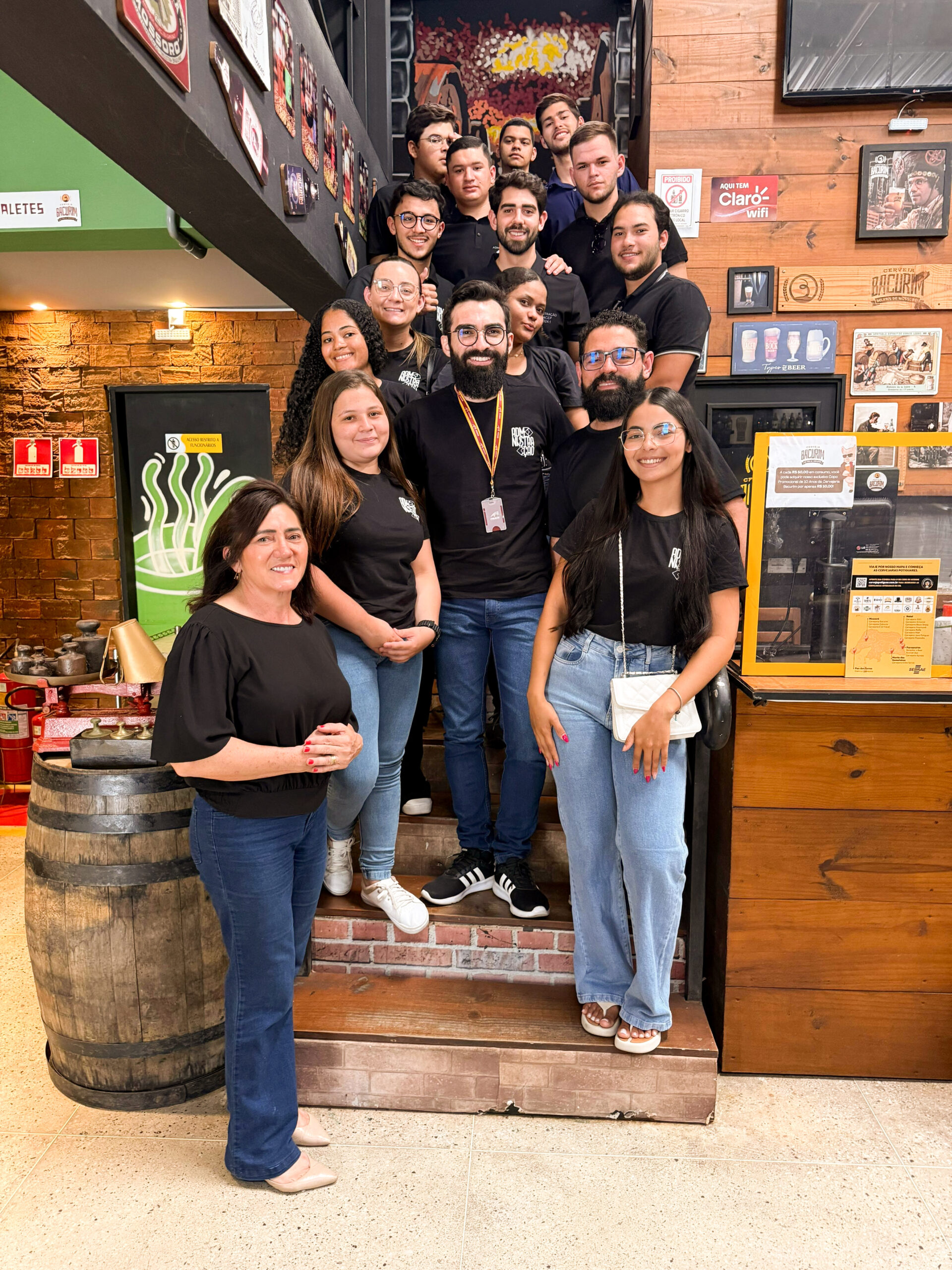 Alunos do curso de Administração realizam visita técnica à Cervejaria Bacurim em Mossoró