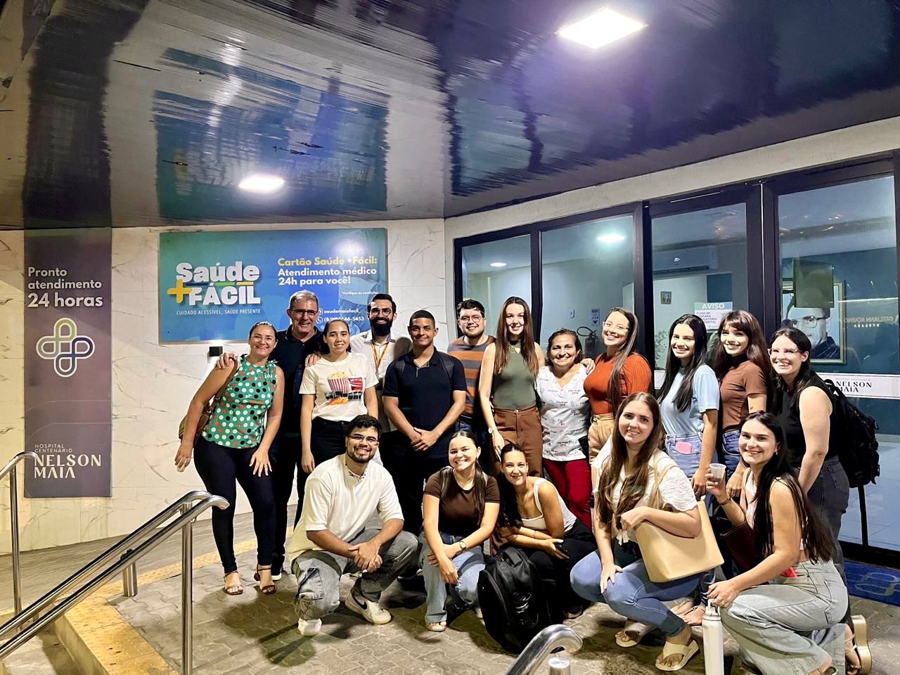 Alunos de Psicologia vivenciam prática profissional em visita ao Hospital Centenário Dr. Nelson Maia